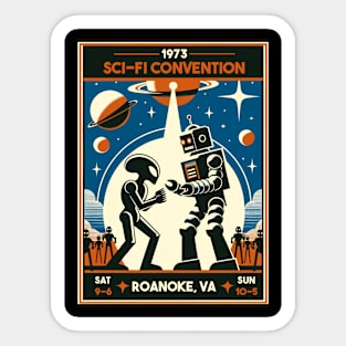 Sci-Fi Convention Sticker